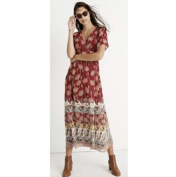 Madewell Dresses & Skirts - Madewell Tall Sunflower Maxi Dress
